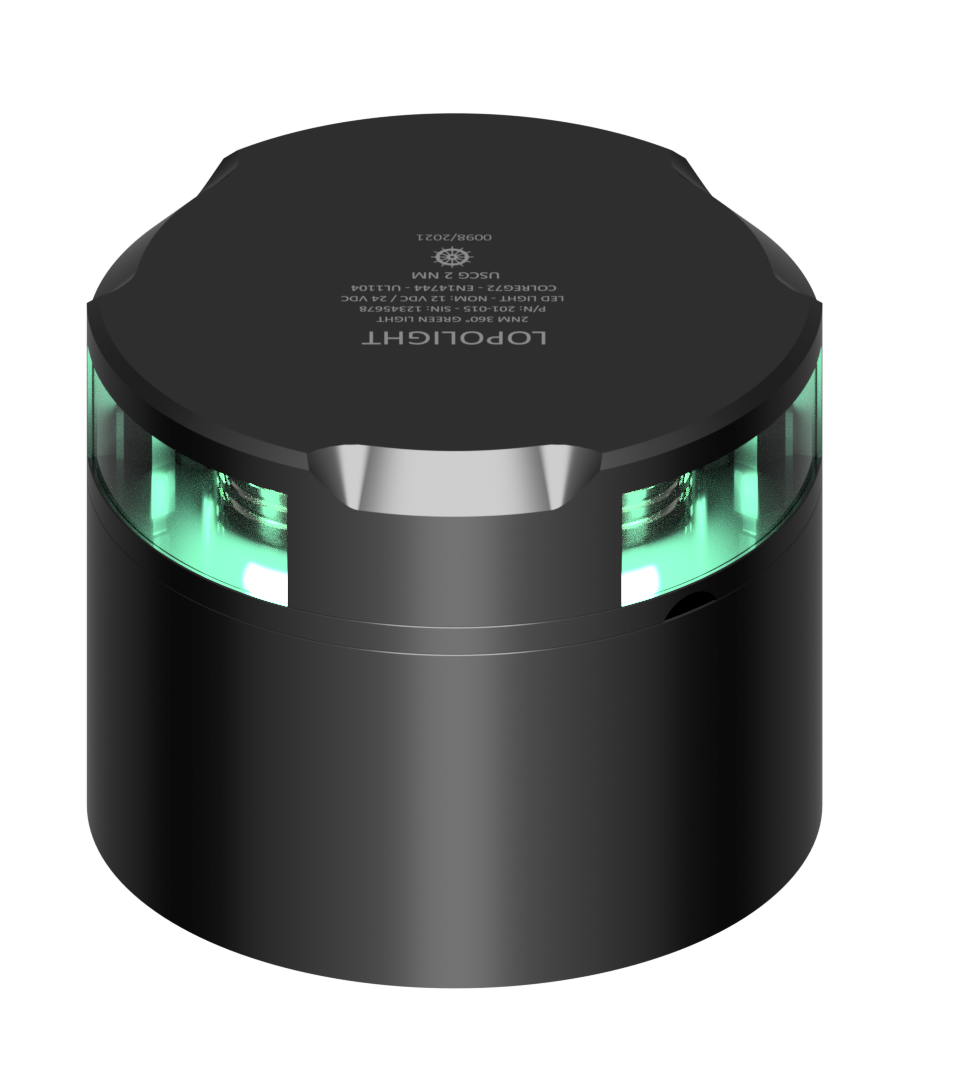 2nm 360° Green,black w/Conn & Alu-baseCSCD 2nm 360° Green,black w/Conn & Alu-baseCSCD